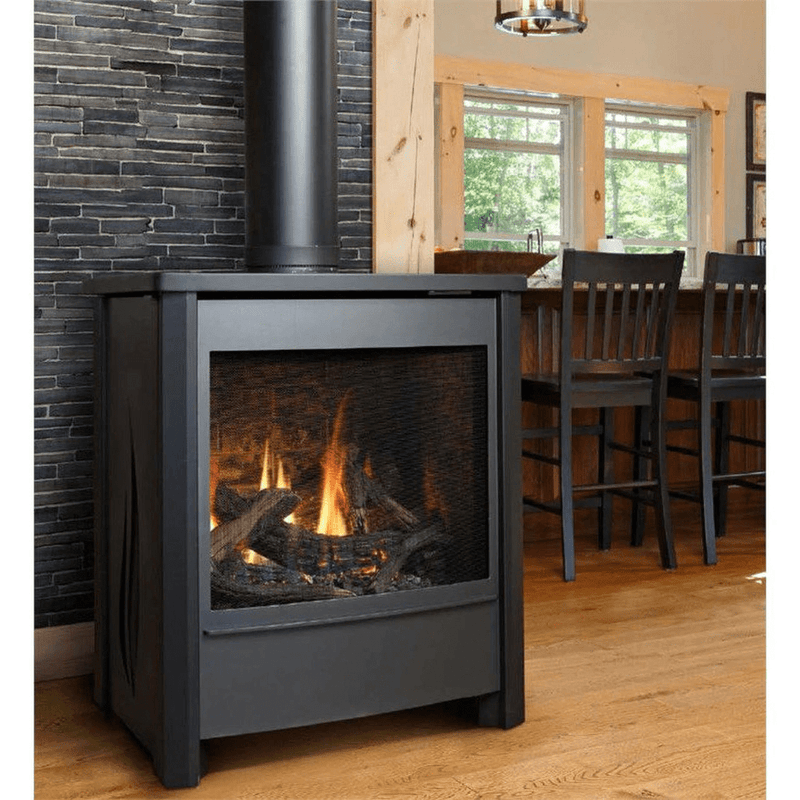 freestanding gas stove direct vent | BelleFlame