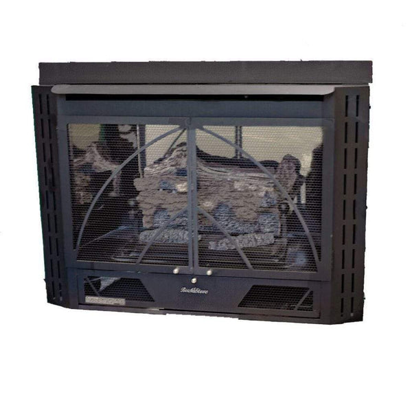 Buck Stove Model 34 Contemporary Vent Free Gas Stove With Blower