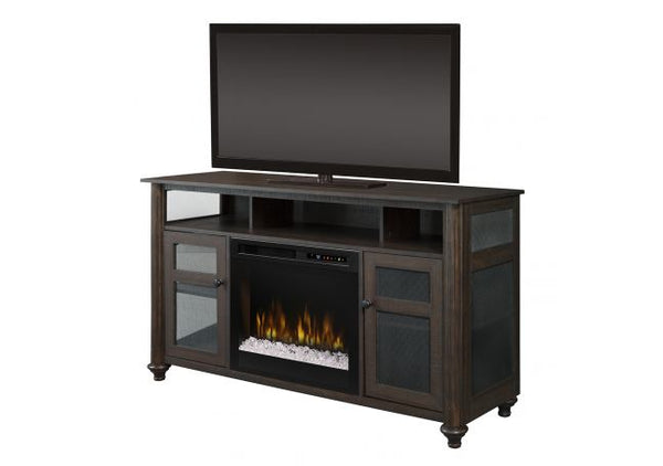 Dm23-1904gb Dimplex Fireplaces Media Console, 23"grainery Brown