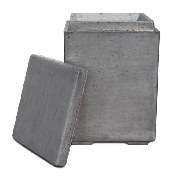 The Outdoor Plus GFRC Concrete Liquid Propane Tank Enclosure with Removable Lid