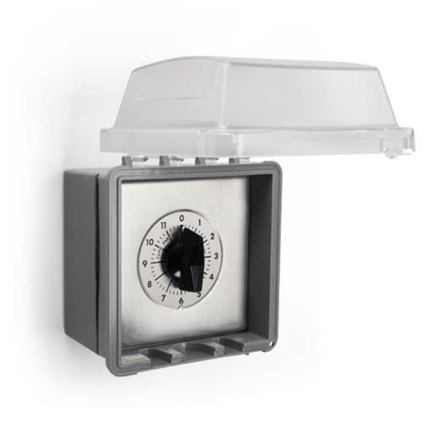 HPC | 120VAC Commercial Automatic Shut Off Rotary Timer with NEMA Box