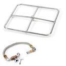 HPC | 18" Square Burner Fire Pit Kit
