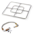 HPC | 24" Square Burner Fire Pit Kit