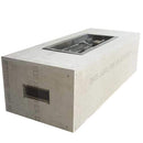 HPC | 36" x 14" Rectangle Enclosure H-Burner Match-Lit Ignition Fire Pit