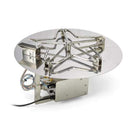 HPC | Round Flat Pan Electronic Ignition Fire Pit Insert 42"