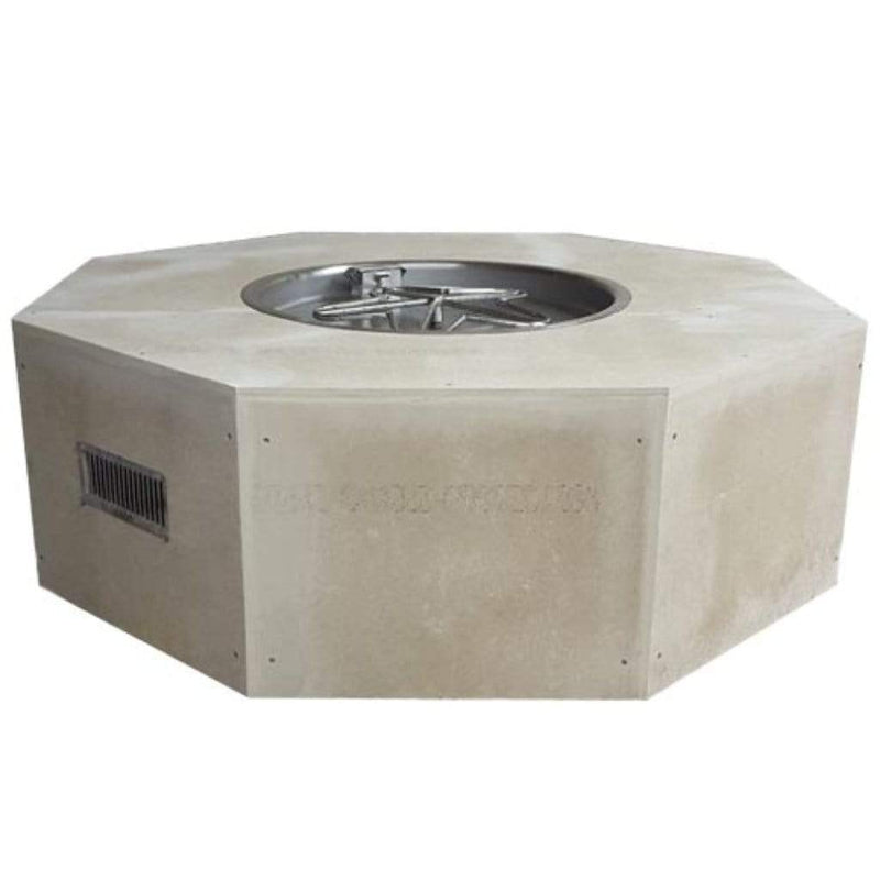 HPC | Octagon Enclosure Penta Burner Electronic Ignition Fire Pit 45"
