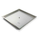 HPC Stainless Steel Fire Pit Pan Square Bowl Style