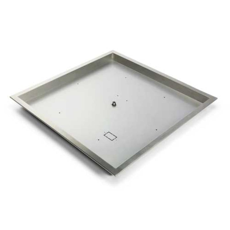 HPC | Square Bowl Style - Stainless Steel Fire Pit Pan