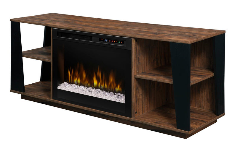 Dimplex Arlo Media Console Electric Fireplace, combination of the DM2526-1918TW Media Console and the XHD26G Firebox with Acrylic Ember Media Bed