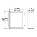 Majestic 12"x14" DVP-BEK2 10-Pack Brick Extension Kit