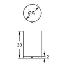 Majestic 14" Dura Vent DuraChimney ll 14DCA-ES Elbow Strap