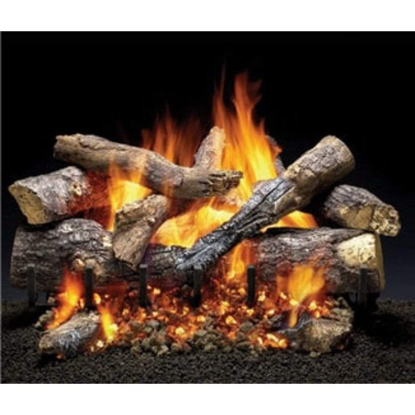 Majestic 2-Tier Fireside Grand Oak Gas Log Set