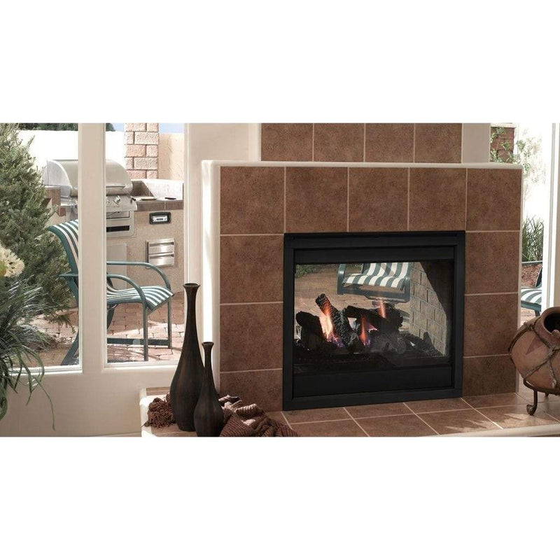 Majestic 36" Twilight Indoor/Outdoor Gas Fireplace Vent Free With IntelliFire Touch Ignition System