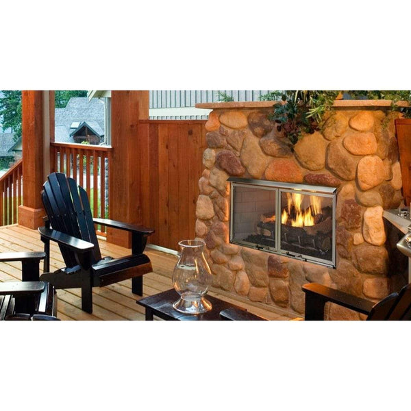 Majestic Villa Vent free Outdoor Gas Fireplace 36"