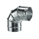Majestic 6" B-Vent DV-6GVL90 90 Degree Adjustable Elbow