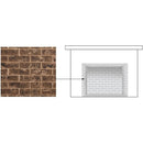 Majestic Brick Interior Panels for Meridian Series Direct Vent Fireplaces