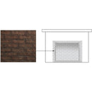 Majestic - Brick Interior Panels for Quartz Direct Vent Fireplace