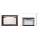 Majestic Contemporary Arch Front for Jasper and Ruby Fireplace Inserts