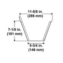 Majestic COOL-ADDM 6-Pack Safety Shields for Horizontal Termination Caps