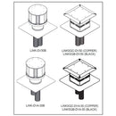 Majestic - Direct Vent Insert Kit for Jasper and Ruby Fireplace Inserts