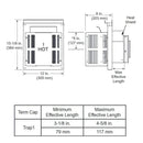Majestic - DVP-TRAP1 Horizontal Termination Cap