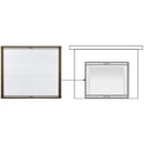 Majestic Firescreen Fronts for Marquis II See-Through Direct Vent Fireplace
