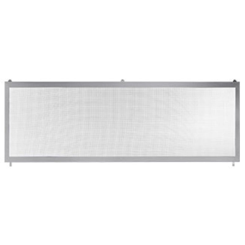 Majestic Framed Screen Barrier for Lanai Outdoor Fireplace