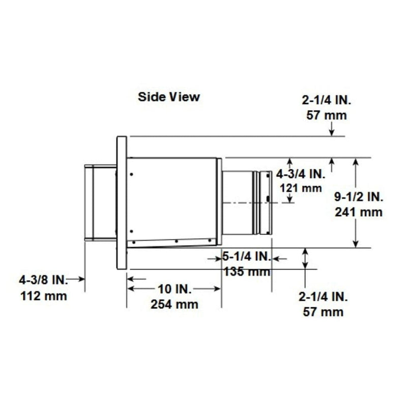 Majestic PVLP-SLP Low Profile Power Vent