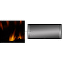 Majestic Reflective Black Ceramic Glass Liner Kit for Echelon II See-Through DV Fireplace