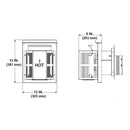 Majestic - SLP-HHW2 Horizontal High Wind Trapezoid Termination Cap