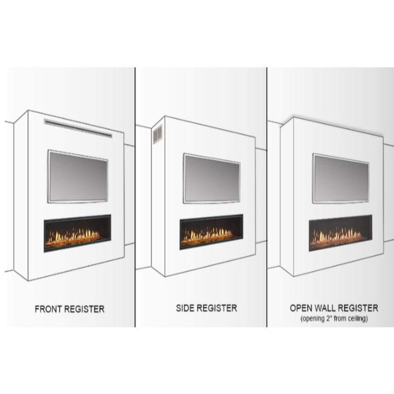 Majestic - Vent Trim for Front Discharge Passive Heat Kit