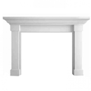 Monessen Kenwood 60" Outside Width Primed MDF Flush Mantel