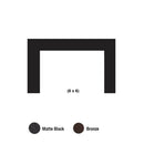 Empire | 3-Sided Metal Surrounds for Small Innsbrook Fireplace Insert