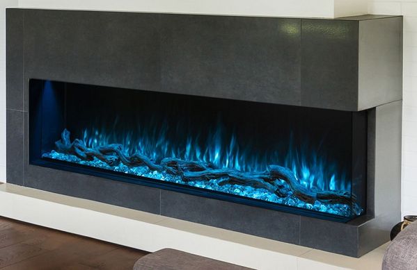 Modern Flames Espresso Cabinet for 44" Multisided Electric Fireplaces