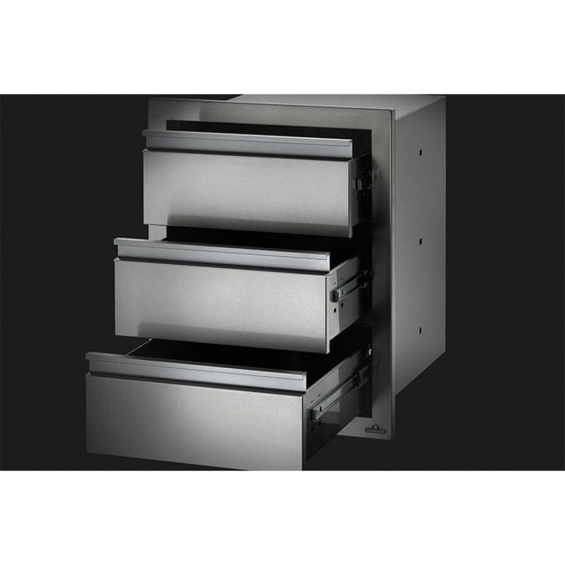 Napoleon - 18" Stainless Steel Triple/Double/Single Drawer