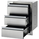 Napoleon - 18" Stainless Steel Triple/Double/Single Drawer