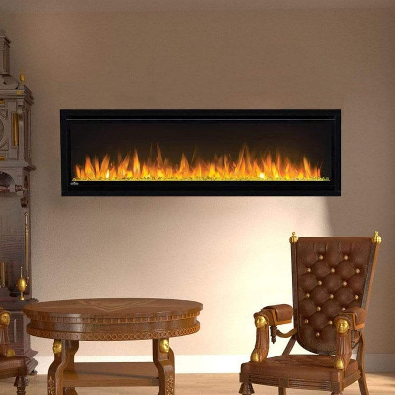 Napoleon - Alluravision 50" Slimline Wall Mount Electric Fireplace