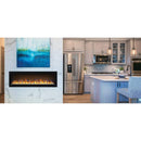Napoleon 50 Inch Alluravision Slimline Wall Mount Linear Electric Fireplace