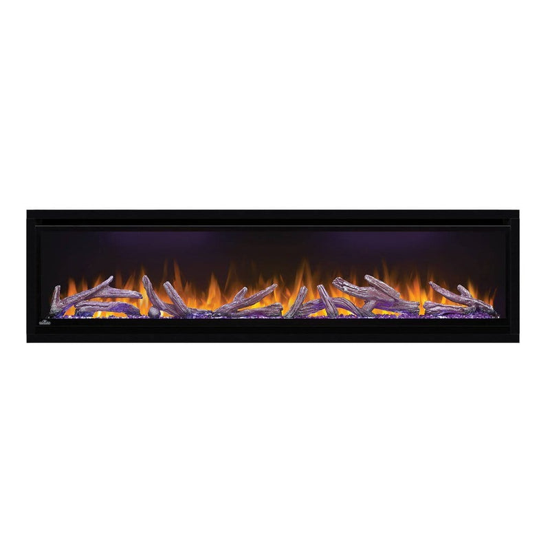 Napoleon - Alluravision 60" Deep Wall Mount Electric Fireplace