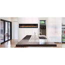 Napoleon 74 Inch Alluravision Slimline Wall Mount Linear Electric Fireplace