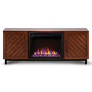Napoleon Bella 65" Mantel Package with 26" Cineview Electric Firebox (Essential Series)