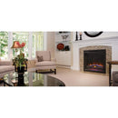 Napoleon Element NEFB36H-BS 36 inch Built-in Electric Fireplace With Realistic Log Set