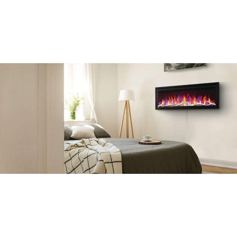 Napoleon Entice 42 Inch Linear Wall Mount Modern Electric Fireplace