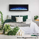Napoleon Entice 50 Inch Linear Wall Mount Modern Electric Fireplace