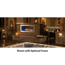 Napoleon Galaxy 51" See Through Outdoor Linear Vent Free Gas Fireplace