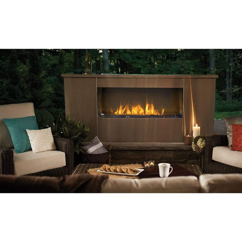 Napoleon Galaxy 51" Single Sided Outdoor Linear Vent Free Gas Fireplace