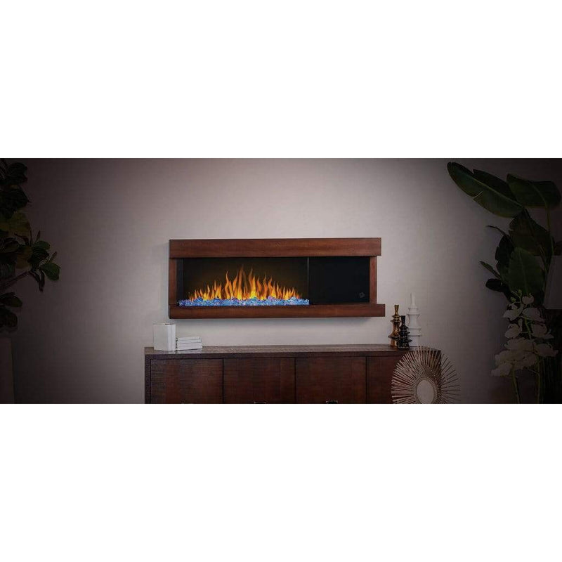 Napoleon- Stylus Steinfeld 53" Wall Mount Electric Fireplace with Shelf