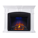 Napoleon Taylor 55Inch Electric Fireplace Mantel Package in White