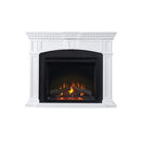Napoleon Taylor 55Inch Electric Fireplace Mantel Package in White