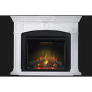 Napoleon Taylor 55Inch Electric Fireplace Mantel Package in White